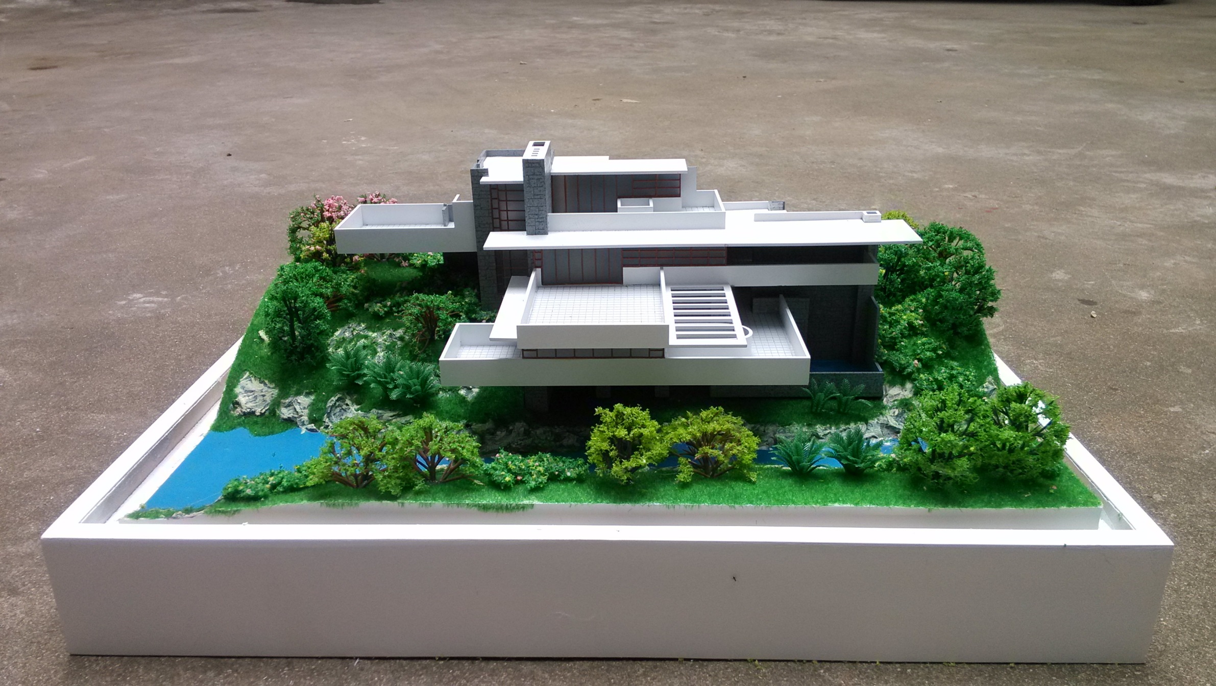 流水别墅设计模型
